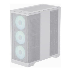 APNX C1-R Premium ATX Mid-Tower PC Case White APCM-CR01243.21