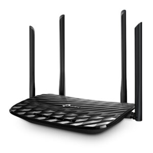 TP-Link Archer A6 AC1200 Wi-Fi 5 Wireless Router Dual-band 2.4GHz and 5GHz Gigabit Ethernet Black
