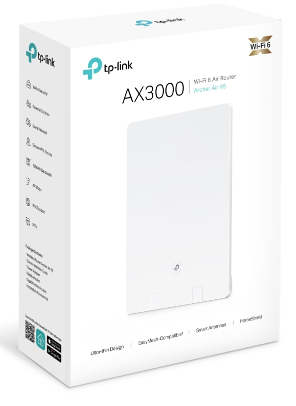 TP-Link Archer Air R5 AX3000 Dual-Band Wi-Fi 6 Router - Image 4