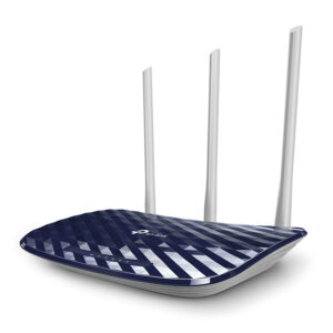 TP-Link Archer C20 AC750 Wi-Fi 5 Wireless Router Dual-band 2.4GHz and 5GHz Fast Ethernet Black White
