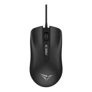 Alcatroz Asic 3 Optical Wired Mouse Black ASIC3BLK2021-B