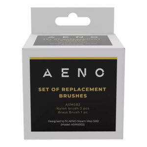 AENO ASMSB2 Plastic Scraper Brush with Metal Scraper Brush for Steam Mop SM2