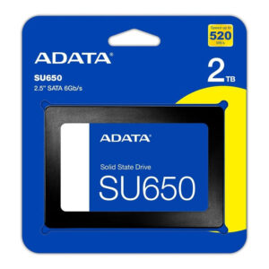 ADATA SU650 2.5-inch 2TB SATA Internal SSD ASU650SS-2TT-R