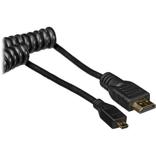Atomos 11.8 to 17.7-inch Coiled Micro-HDMI to HDMI Cable ATOMCAB015