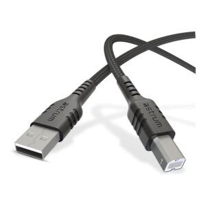 Astrum 1.5m UAB20B USB 2.0 Braided Printer Cable AUAB2015BB