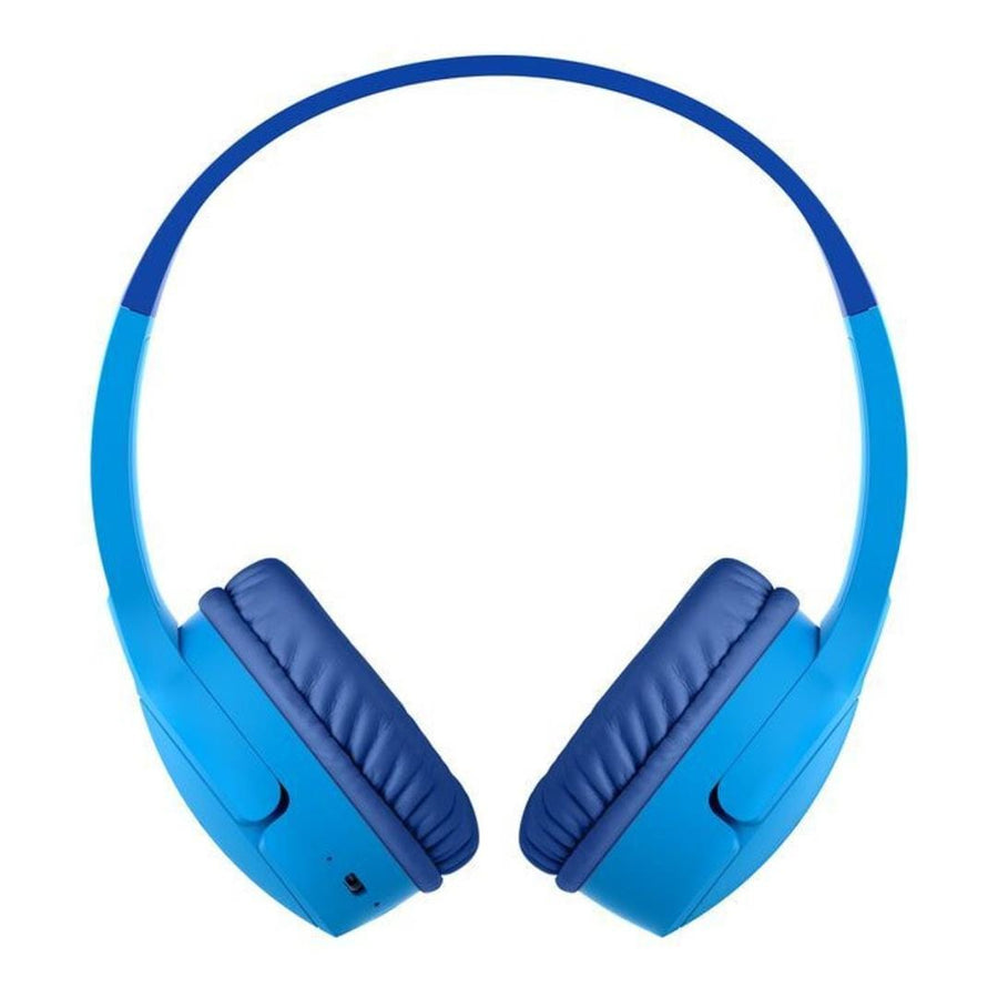 Belkin Soundform Mini Kids Wireless Headphones Blue with Case AUD001HQBLV3CS