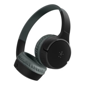 Belkin SoundForm Mini Wireless On-Ear Headphones for Kids Black AUD002BTBKV3
