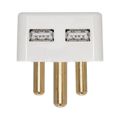 LinkQnet 3-Pin 16A SA Plugtop with USB Charging Ports AUS M-10 USB