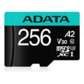 ADATA Premier Pro 256GB UHS-I Class 10 MicroSDXC Memory Card AUSDX256GUI3V30SA2-RA1