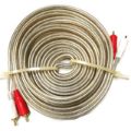 Geeko Braided Dual Cinch RCA Audio 5m Cable AVC-002