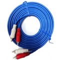 Geeko 2 x Cinch RCA Male Audio 5m Cable AVC-004