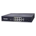 Vivotek AW-FGT-100D-120 1U Ethernet PoE Unmanaged Switch - Black