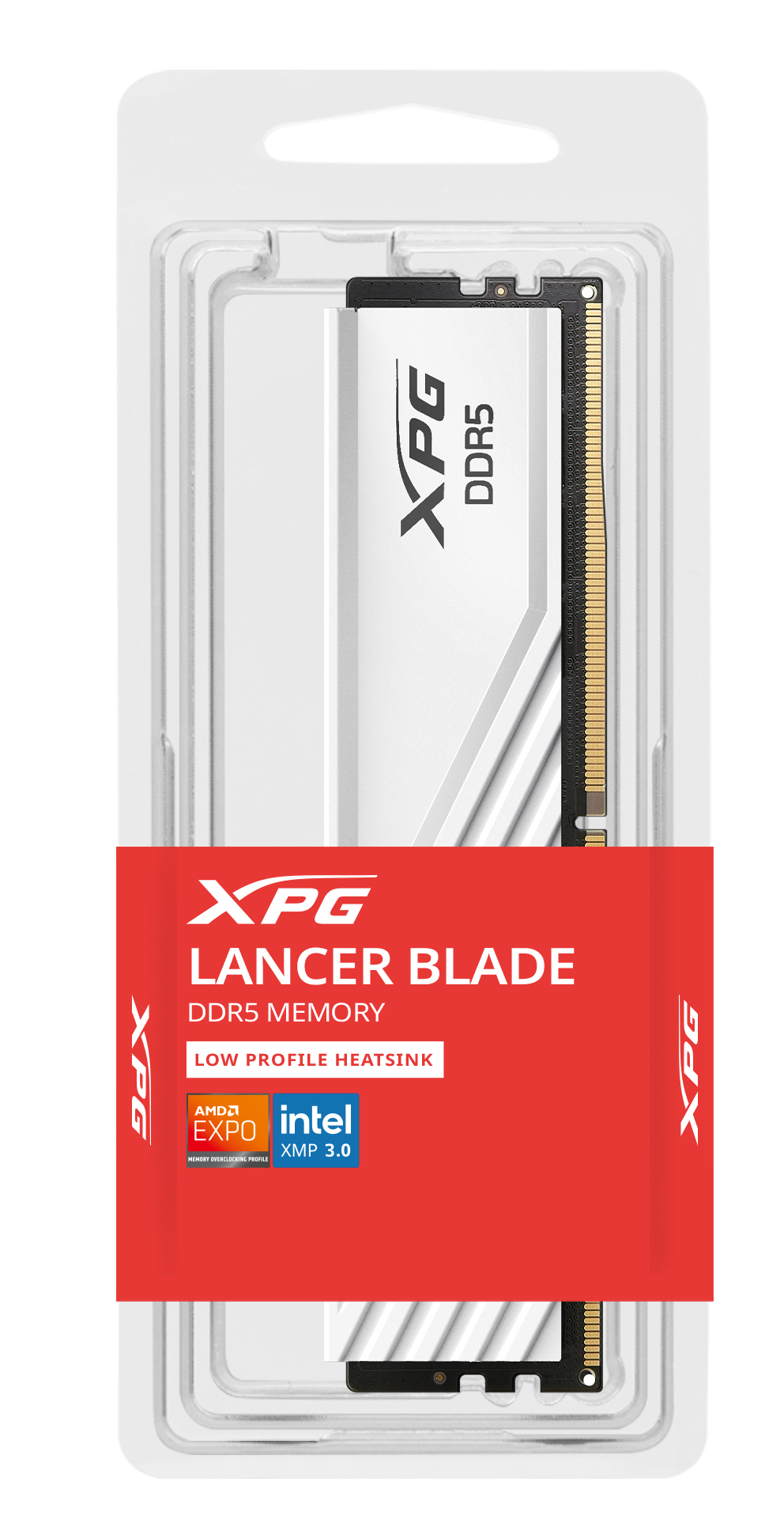 XPG LANCER BLADE 16GB DDR5 5600Mhz U-DIMM Memory Module White AX5U5600C4616G-SLABWH - Image 3