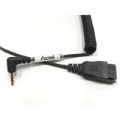 Axtel AXC-25 Coiled Cord With 2.5mm Jack