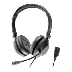 Axtel One QD Duo Wired Headset AXH-ONEQDD
