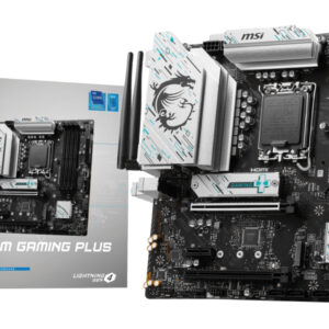 MSI B760M Gaming Plus Wi-Fi Intel LGA 1700 micro ATX Motherboard