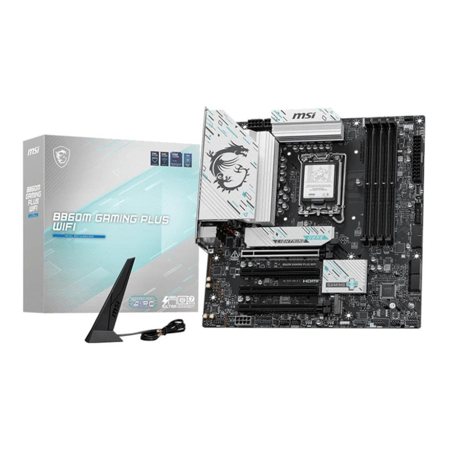MSI B860M Gaming Plus Wi-Fi Intel LGA1851 DDR5 M-ATX Motherboard