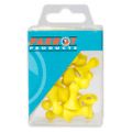 Parrot Magnet Map Pins 16mm Yellow 25-pack BA0915Y
