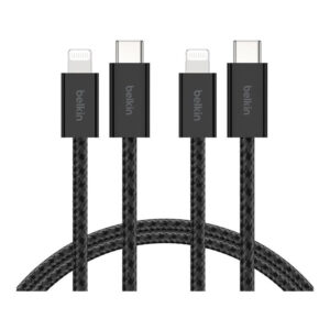 Belkin BoostCharge Type-C to Lightning USB Cable 1.5m Black BBD011HQ05BK2PK