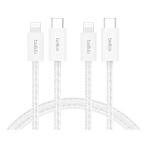 Belkin BoostCharge Type-C to Lightning USB Cable 1.5m White BBD011HQ05WH2PK