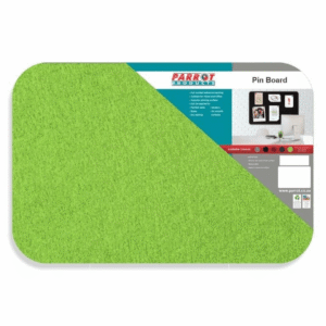 Parrot Adhesive Pin Board No Frame 900x600mm Lime BD0325C
