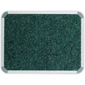 Parrot Bulletin Board Ribbed Aluminium Frame 1500x1200mm Palm BD0660Z