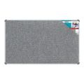 Parrot Bulletin Board Ribbed Aluminium Frame 1500x900mm Laurel BD0661X