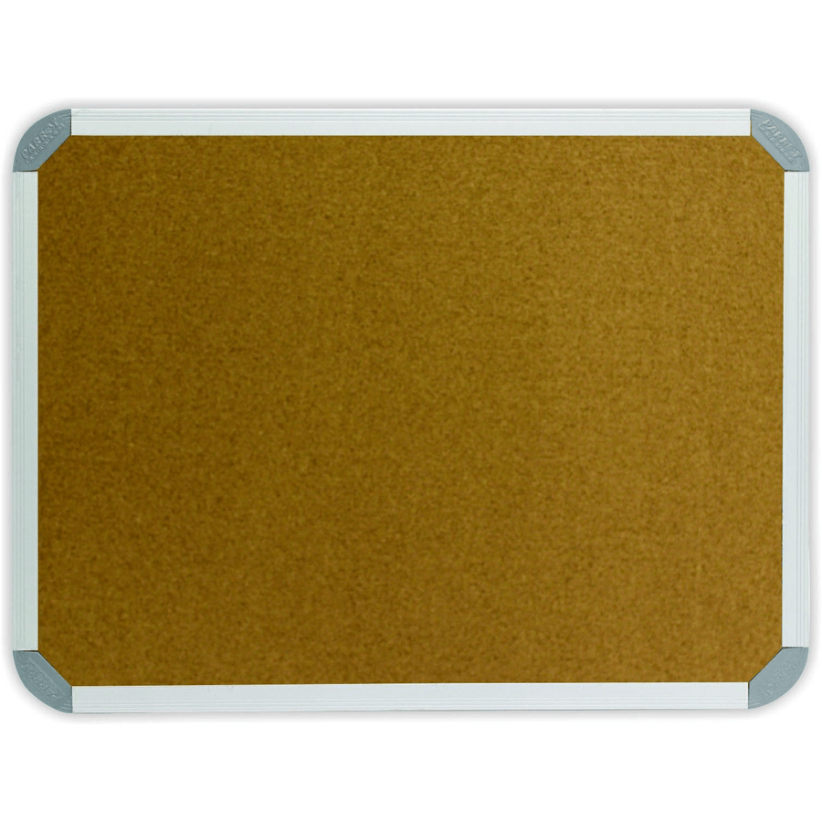 Parrot Info Board Aluminium Frame 900x600mm Cork BD0725K