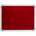 Parrot Info Board Aluminium Frame 900x900mm Burgandy BD0728U
