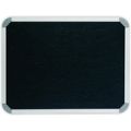 Parrot Info Board Aluminium Frame 1000x1000mm Black BD0744B