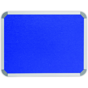 Parrot Info Board Aluminium Frame 1000x1000mm Royal Blue BD0744D