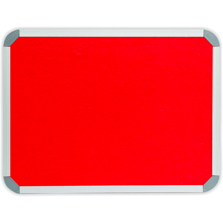 Parrot Info Board Aluminium Frame 1000x1000mm Red BD0744R