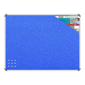 Parrot Info Board Aluminium Frame 1000x1000mm – Sky Blue BD0744S