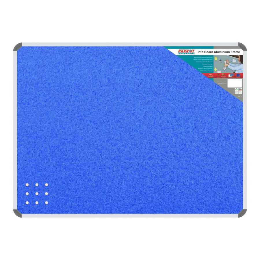 Parrot Info Board Aluminium Frame 1000x1000mm – Sky Blue BD0744S
