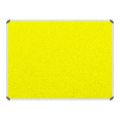 Parrot 1000mm × 1000mm Info Board with Aluminium Frame Yellow BD0744Y