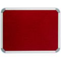 Parrot Info Board Aluminium Frame 1200x1200mm Burgandy BD0752U