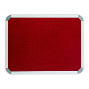 Parrot Info Board Aluminium Frame 1500x900mm Burgandy BD0761U