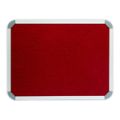 Parrot Info Board Aluminium Frame 1500x900mm Burgandy BD0761U