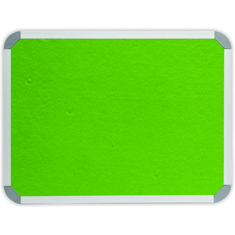 Parrot Info Board Aluminium Frame 2400x12000mm Lime Green BD0776C