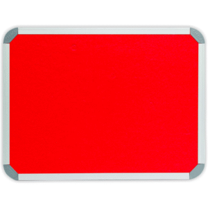 Parrot Info Board Aluminium Frame 2400x12000mm Red BD0776R