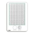 Parrot 297x210mm Tens Writing Slate Number Chart and Clock Markerboard BD1002D