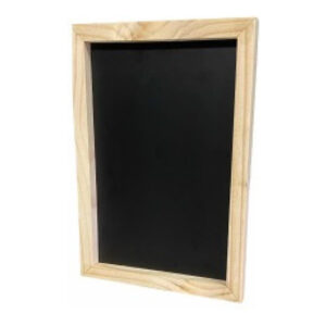 Parrot A4 Chalk Writing Slate Wood Frame Black BD1006