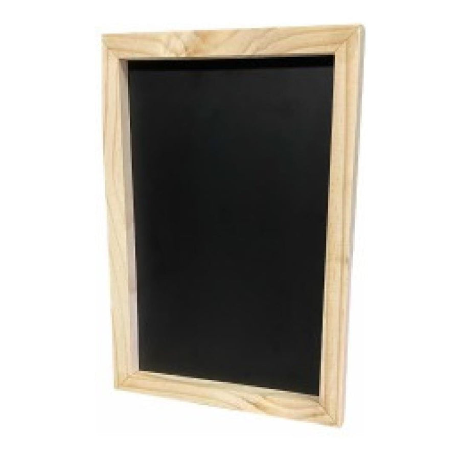 Parrot A4 Chalk Writing Slate Wood Frame Black BD1006