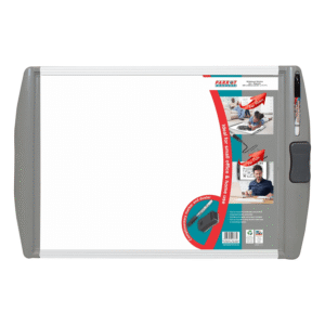 Parrot Slimline Non-Magnetic Whiteboard (600*450mm – Retail)