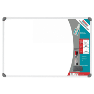 Parrot Slimline Non-Magnetic Whiteboard (900*600mm – Retail)