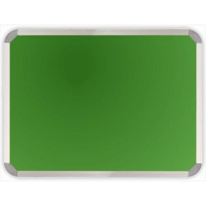 Parrot Non-Magnetic Aluminium Frame Chalk Board 1200x900mm BD2841