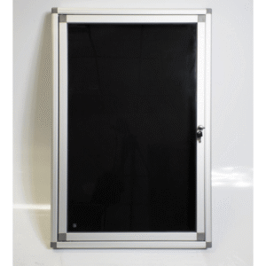 Parrot Hinged Pinning Display Case 900x600mm Black BD3825B