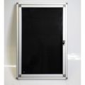 Parrot Hinged Pinning Display Case 900x600mm Black BD3825B