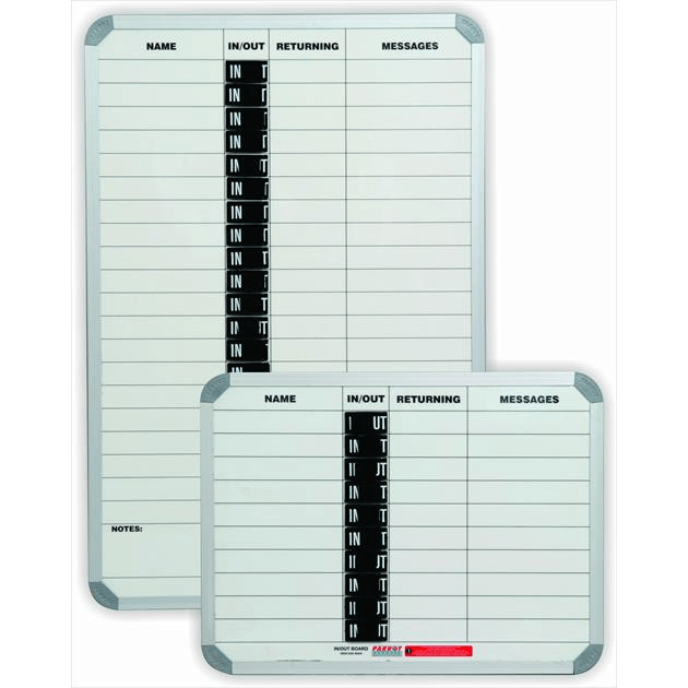 Parrot In/Out Board Magnetic 10 People 600x450mm BD4018