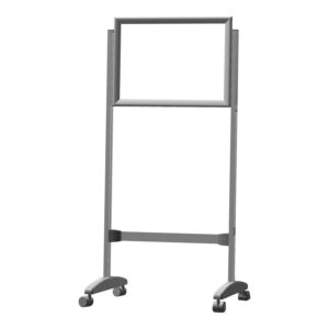 Parrot A0 Poster Frame Stand with Double-Sided Display and Castors BG9400